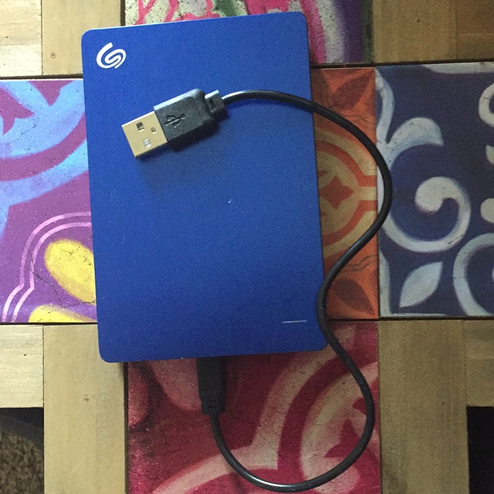 SeaGate Back up +(plus) hard drive NWOT or Box